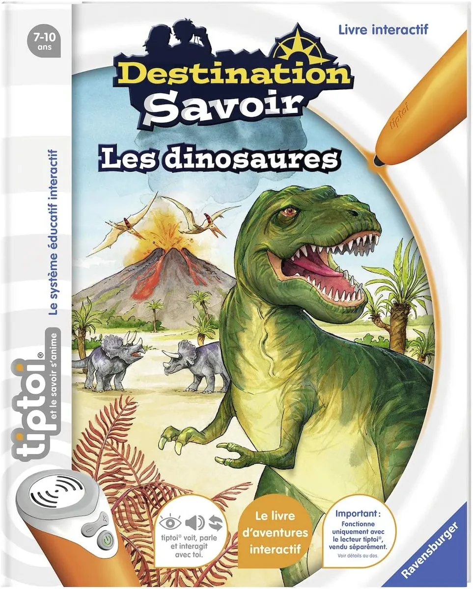 Livre interactif- Les dinosaures