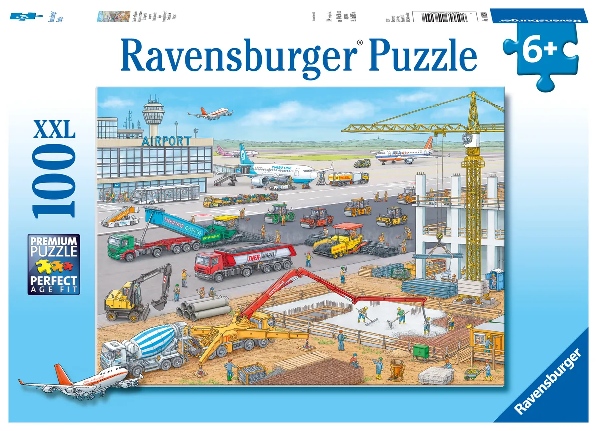 Baustelle am Flughafen Puzzle