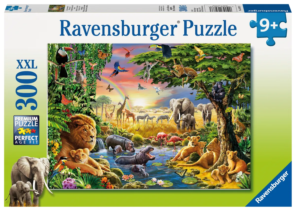 fromendsonne am Wasserloch Puzzle