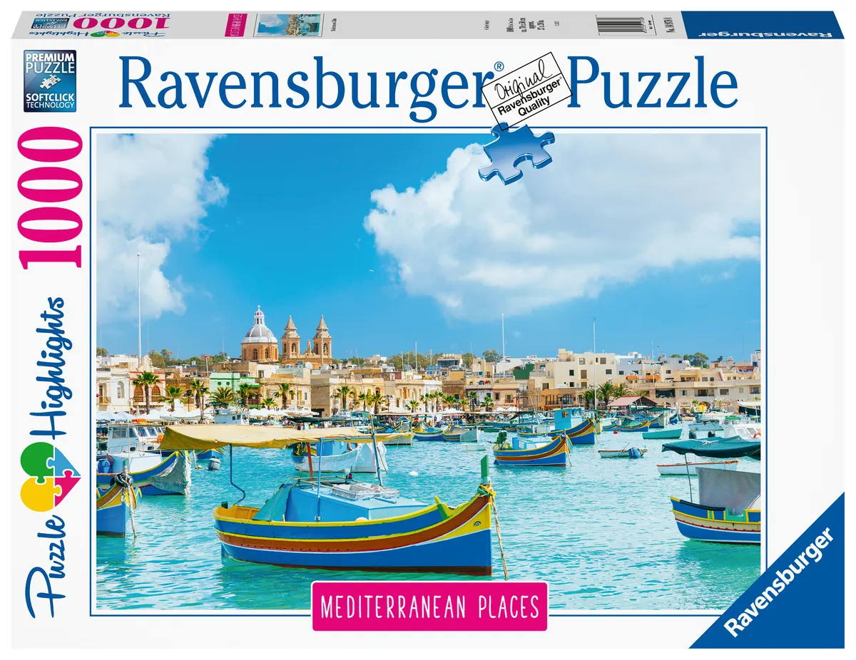 """Mediterranean Places, Malta (Puzzle)"""