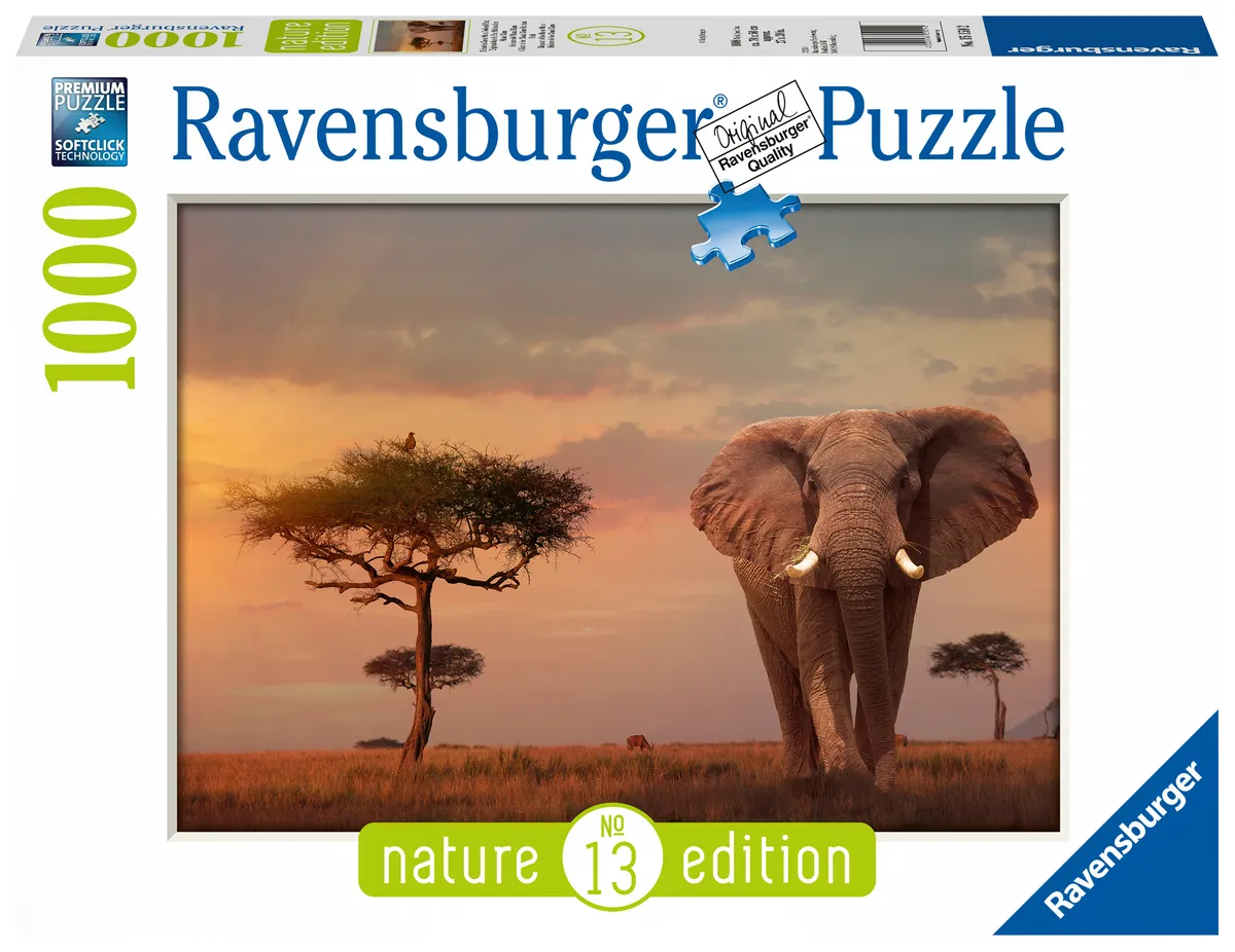 Elefant in Masai Mara (Puzzle)