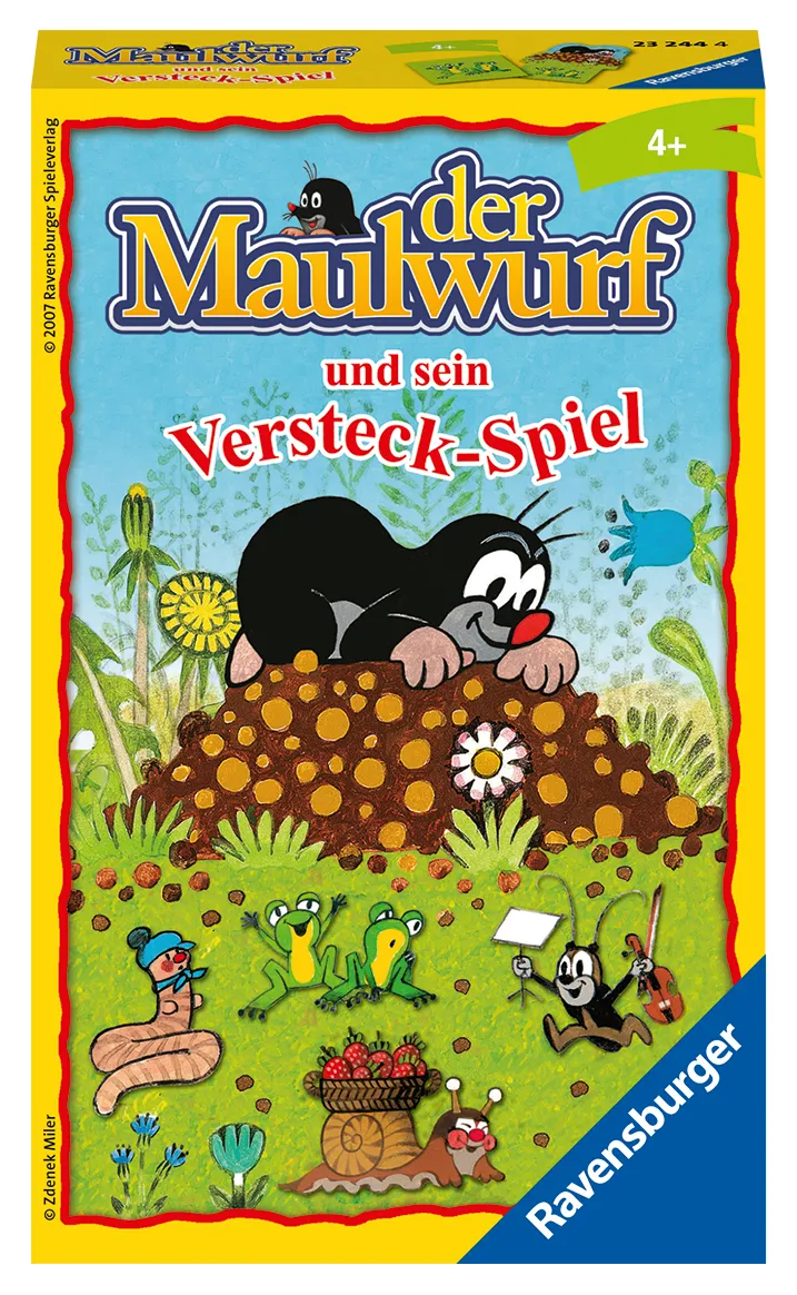 Der Maulwurf und sein Versteck-Spiel