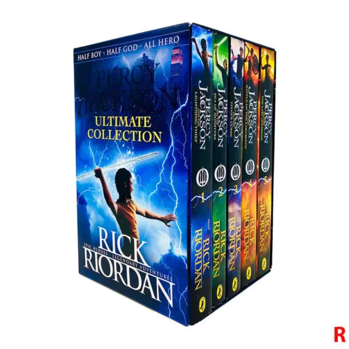 Percy Jackson Collection 5 Books Box Set By Rick Riordan 