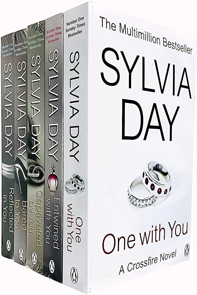 The Crossfire Series 5 Books Collection Set by Sylvia Day - Fiction