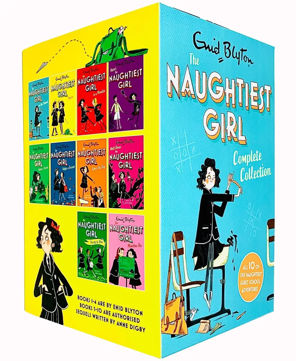 Enid Blyton Naughtiest Girl 10 Book Collection
