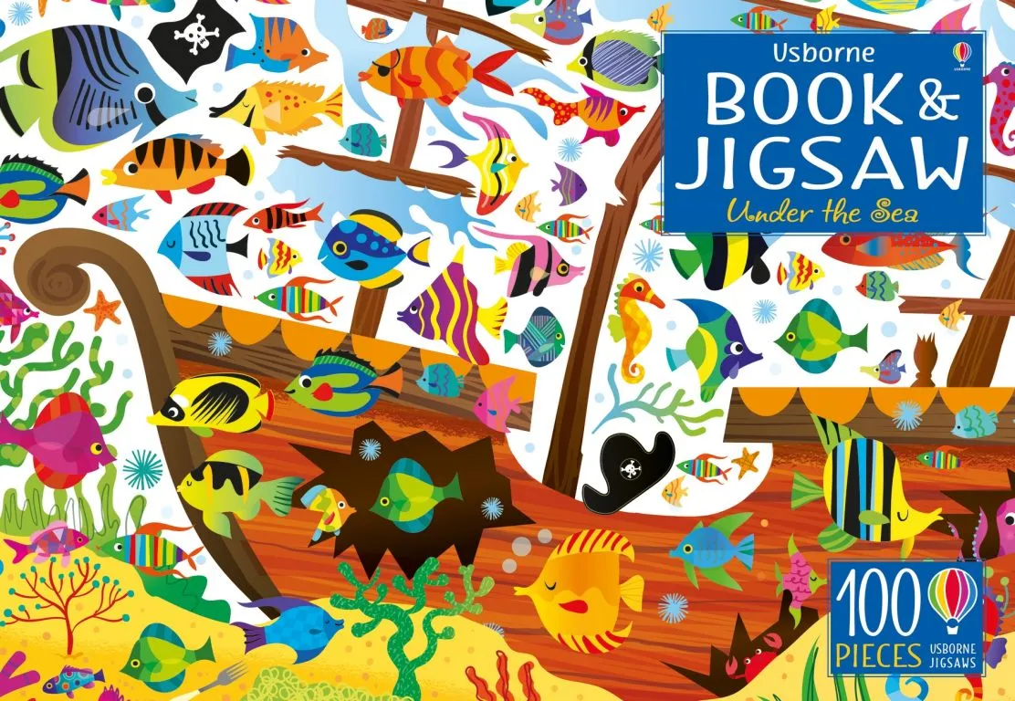 Usborne Book and Jigsaw Under the Sea