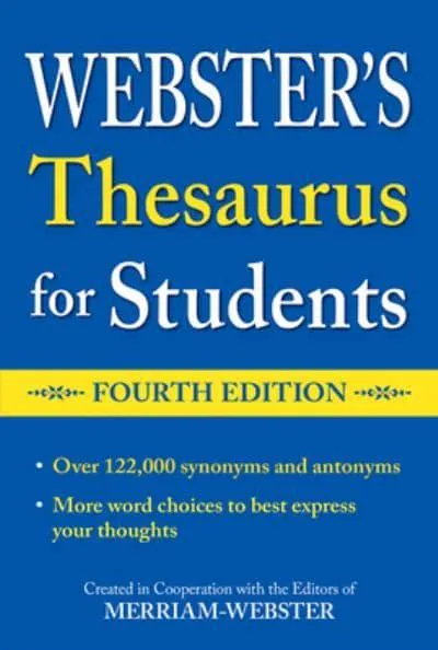 Webster's Dictionary for Students, 4 Edition