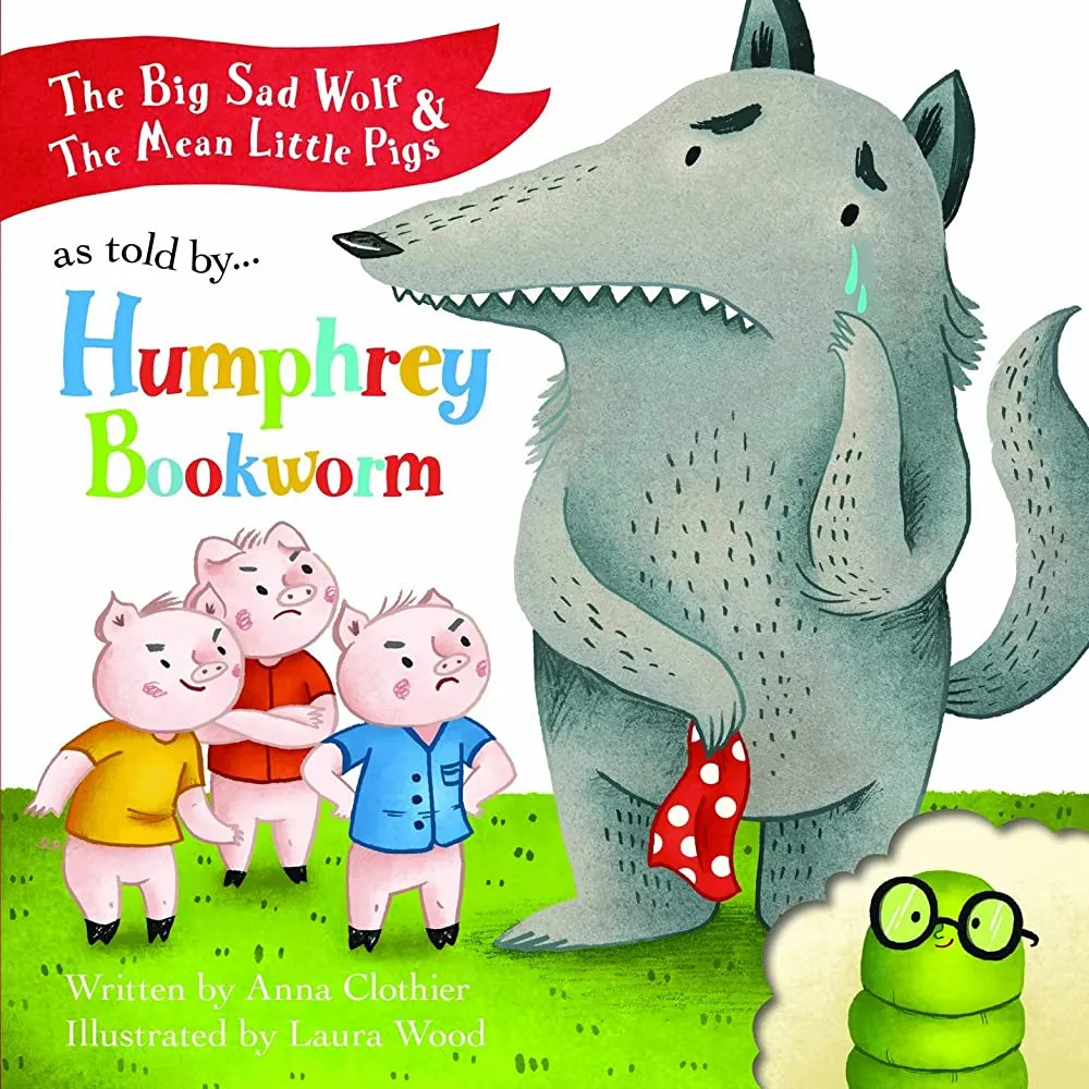 SQ P'BACK STORY BK HUMPHREY BOOK WORM BIG SAD WOLF