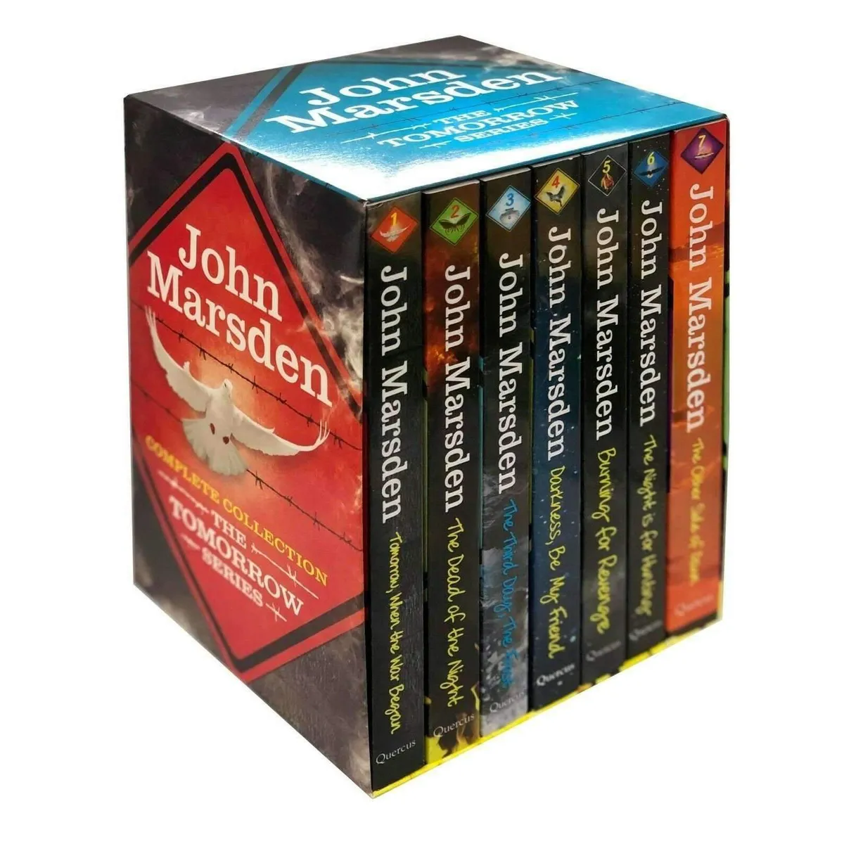 John Marsden Complete Collection The Tomorrow Series 7 Books Other Side of Dawn Third Day Darkness Dead of the Night Tomorrow