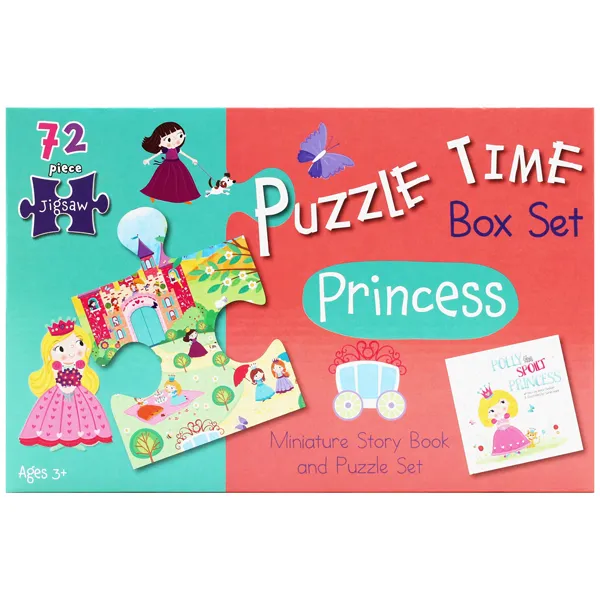 PUZZLE AND BOOK BOX PRINCESS