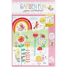 PUZZLE AND BOOK BOX GARDEN FUN