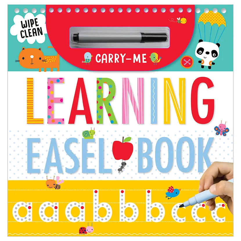 Wipe-Clean Carry-Me Easel Book Learning