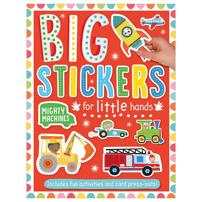 Big Stickers for Little Hands Mighty Machines