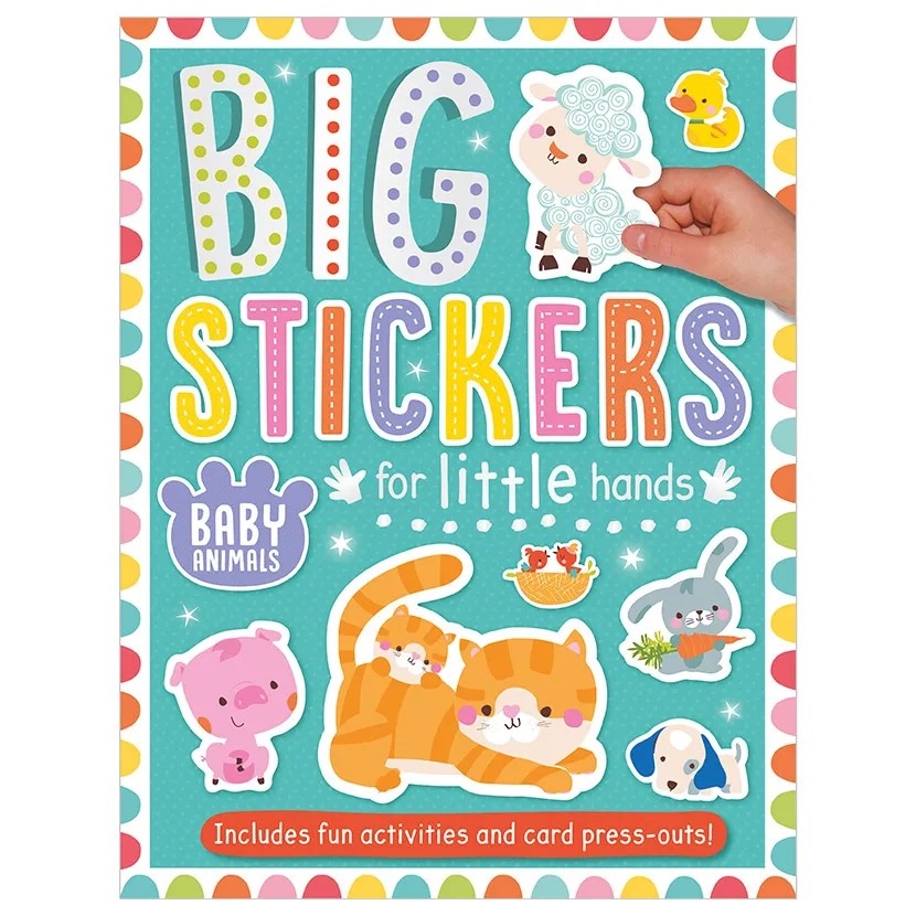 Big Stickers for Little Hands Baby Animals