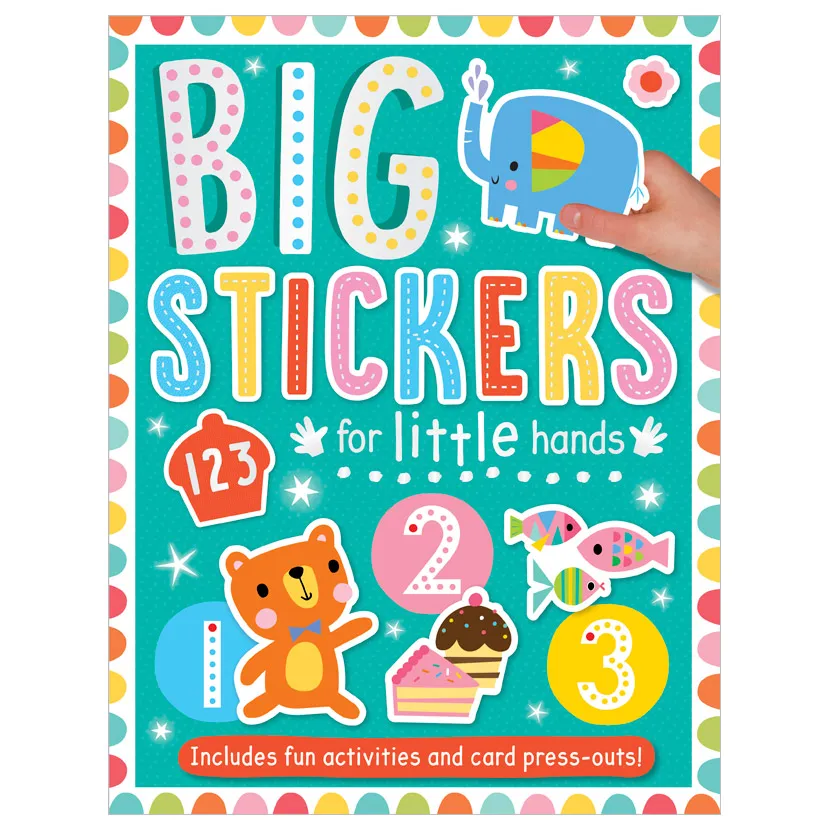 Big Stickers for Little Hands 123