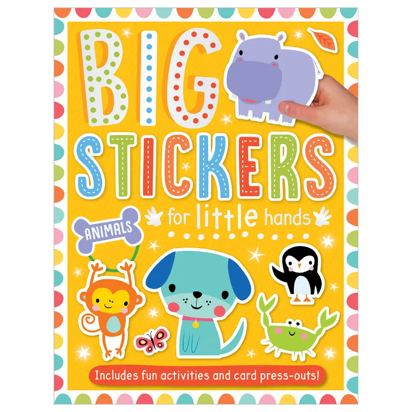 Big Stickers for Little Hands Animals