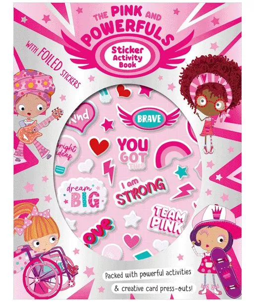 Sticker Activity Books The Pink and Powerfuls