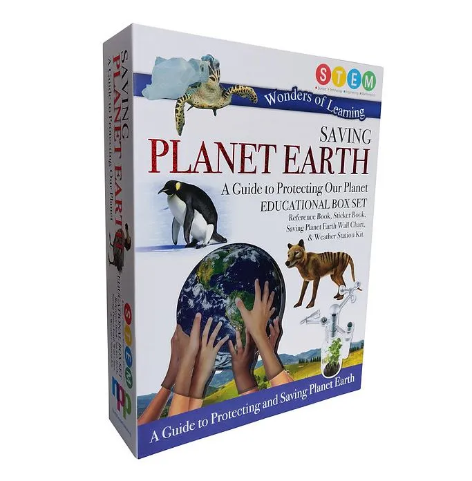 Wonders of Learning Saving Planet Earth Educational Box Set