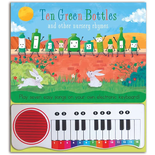 PIANO BOOK TEN GREEN BOTTLES