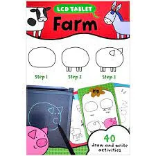 TABLET & FLASHCARD SET FARM ANIMALS