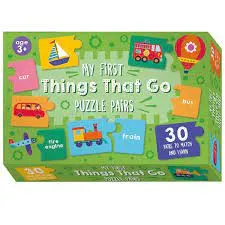 MY FIRST PUZZLE PAIRS THINGS THAT GO