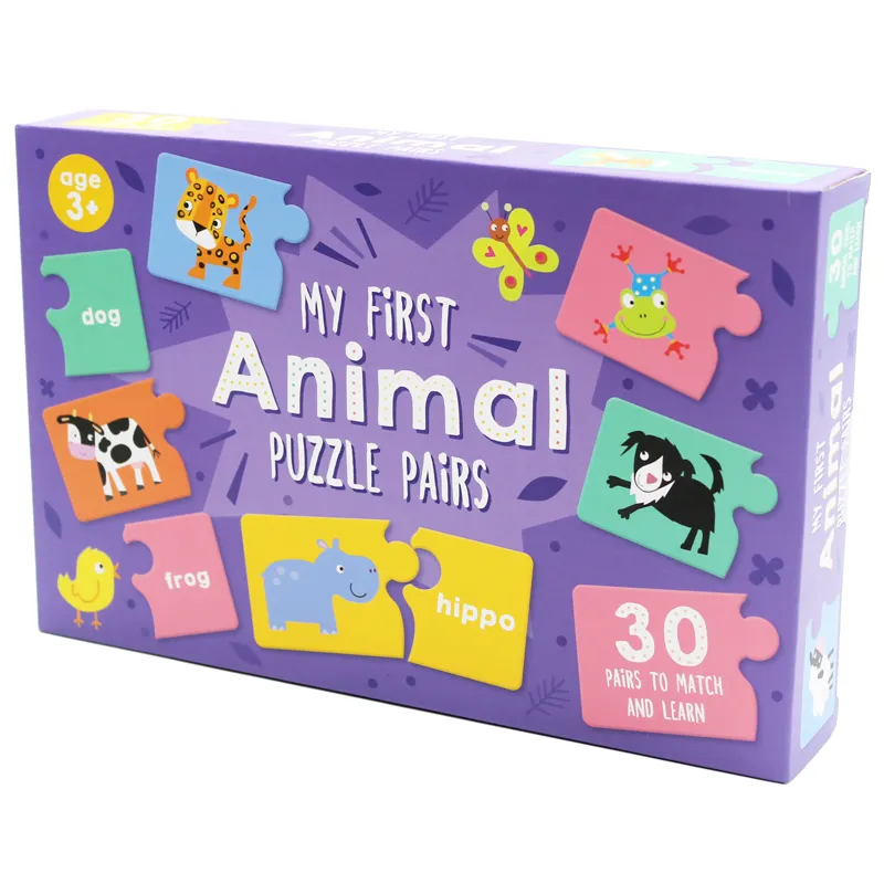 MATCH & LEARN BOX ANIMALS