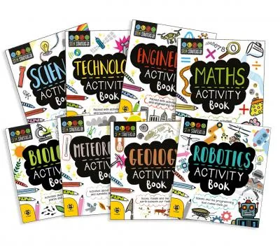 Stem Starters for Kids 8 Activities Books Children Pack