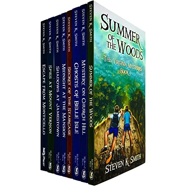 The Virginia Mysteries Series Complete 8 Books Collection Set by Steven K. Smith