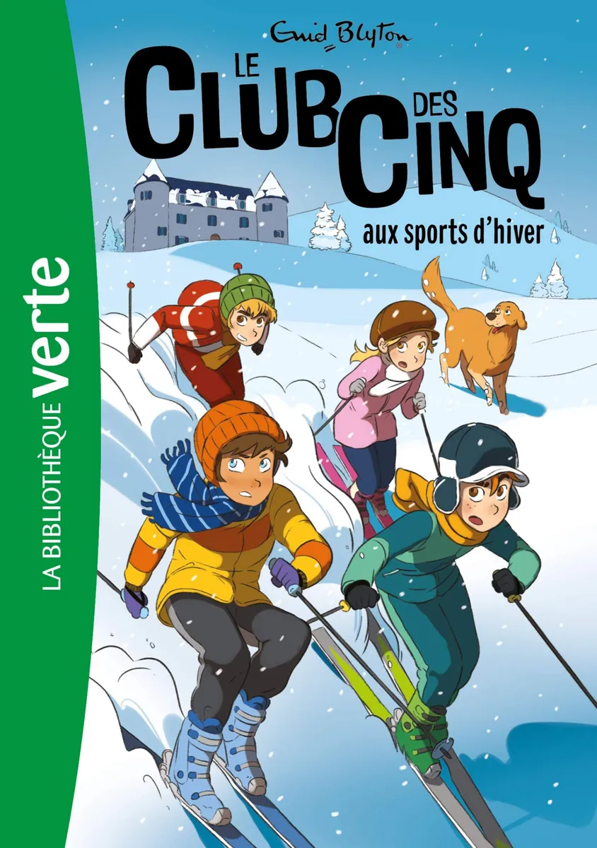 Le Club des Cinq 09 NED - Le Club des Cinq aux sports d'hiver