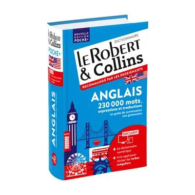 DictionnaireLeRobert&CollinsPochePlusanglaisetsaversionnumériqueàtéléchargerPC