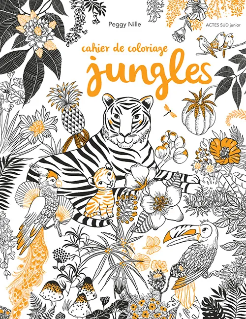Cahier de coloriage Jungles