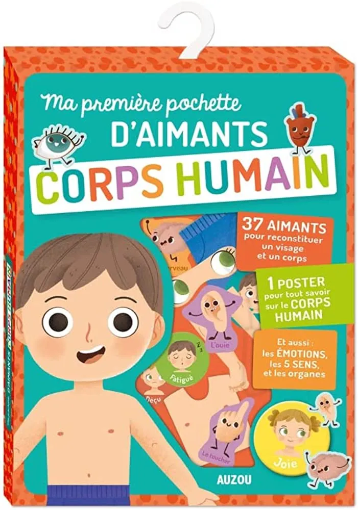 Ma première pochette d'aimants Corps humain