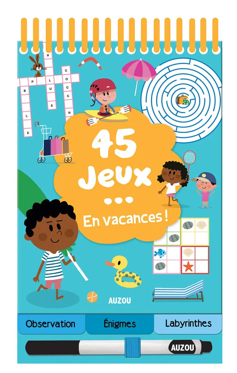 45 jeux... En vacances