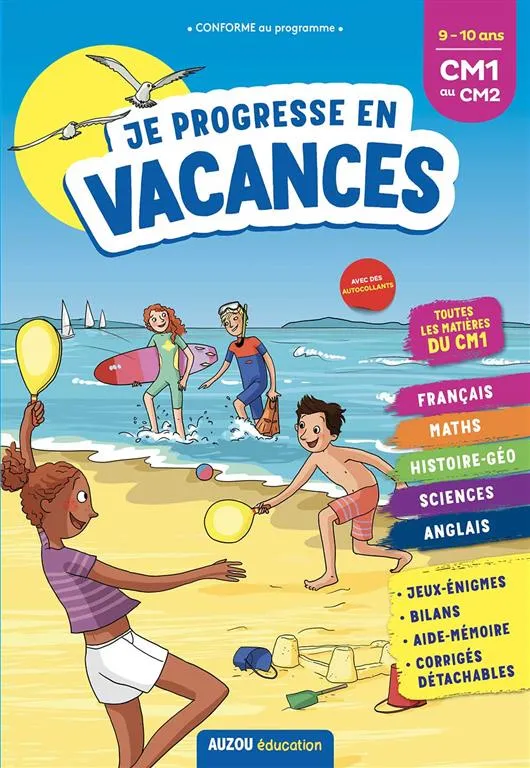 Je progresse en vacances du CM1 au CM2