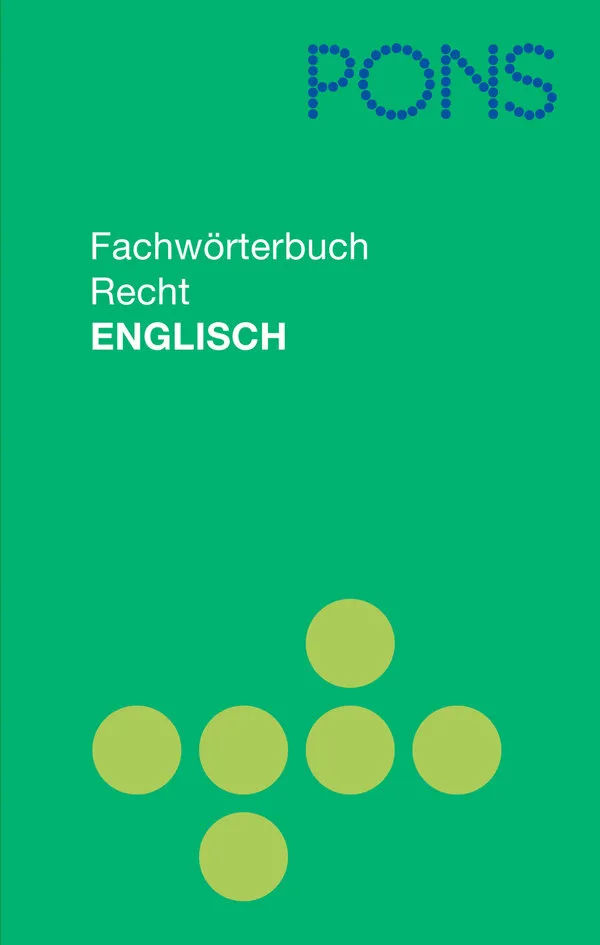 PONS Fachwörterbuch Recht Englisch