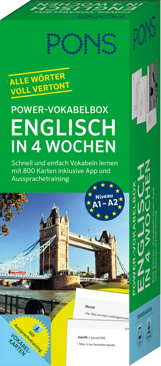 PONS Power-Vokabelbox Englisch