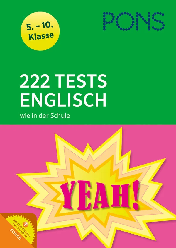 PONS 222 Englisch Tests
