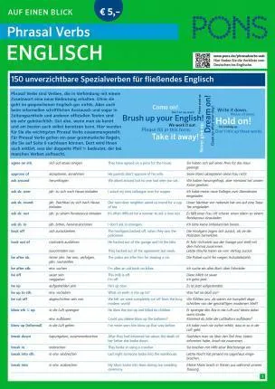 PONS Phrasal Verbs aeB Englisch