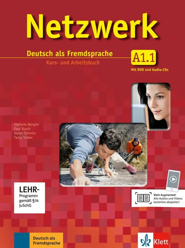 "Netzwerk A1, Kursbuch/Arbeitsbuch Teil 1 + CD + DVD"