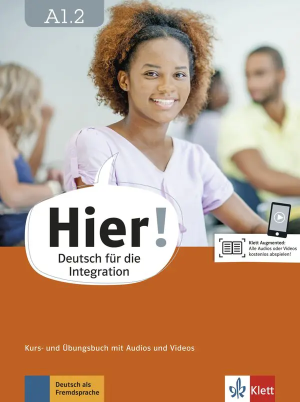 Hier! Kurs- und Übungsbuch A1.2 +Aud+Vid