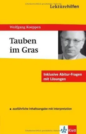 """LH - Koeppen, Tauben im Gras """