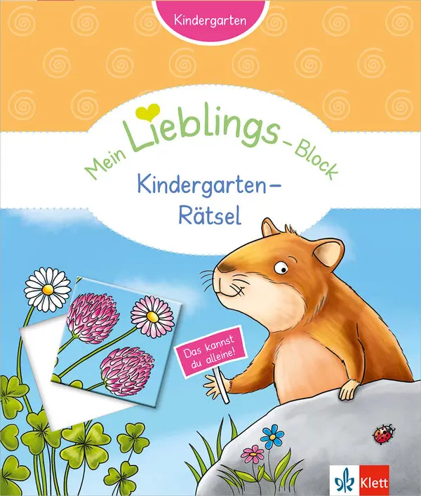 Mein Lieblings-Block Kindergarten-Rätsel