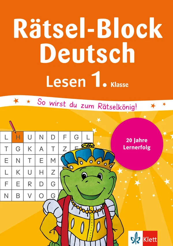 Rätsel-Block Deutsch Lesen 1