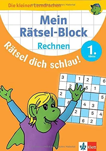 Rätselblock Mathe Rechnen 1. Kl.