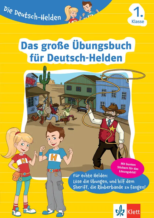 Deutsch-Helden: Gr. Übungsbuch 1