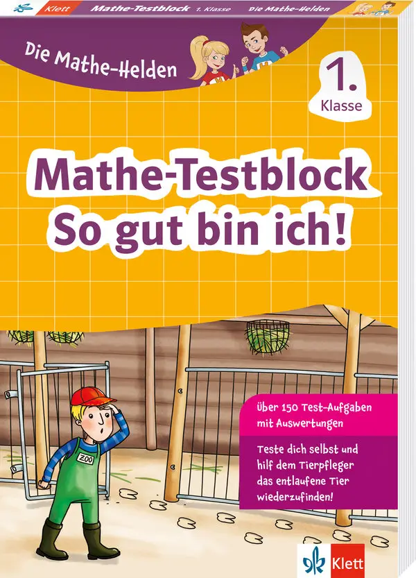 Die Mathe-Helden: Mathe-Testblock So gut bin ich! 1. Klasse