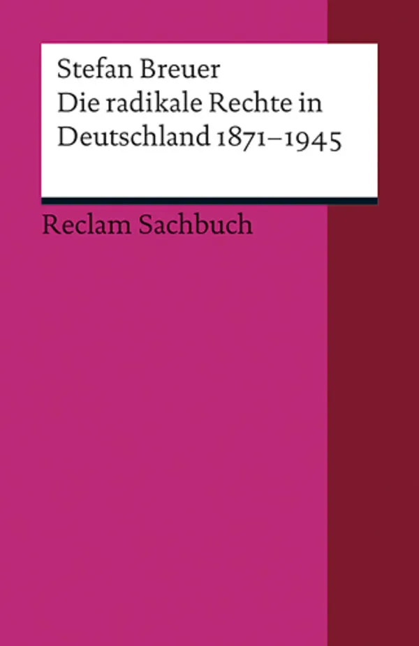 Die Radikale Rechte in Deutschland