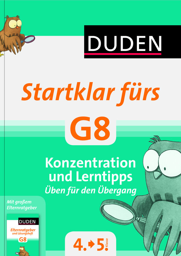 Startklar fürs G8 - Konzentration und Lerntipps: Üben für den Übergang