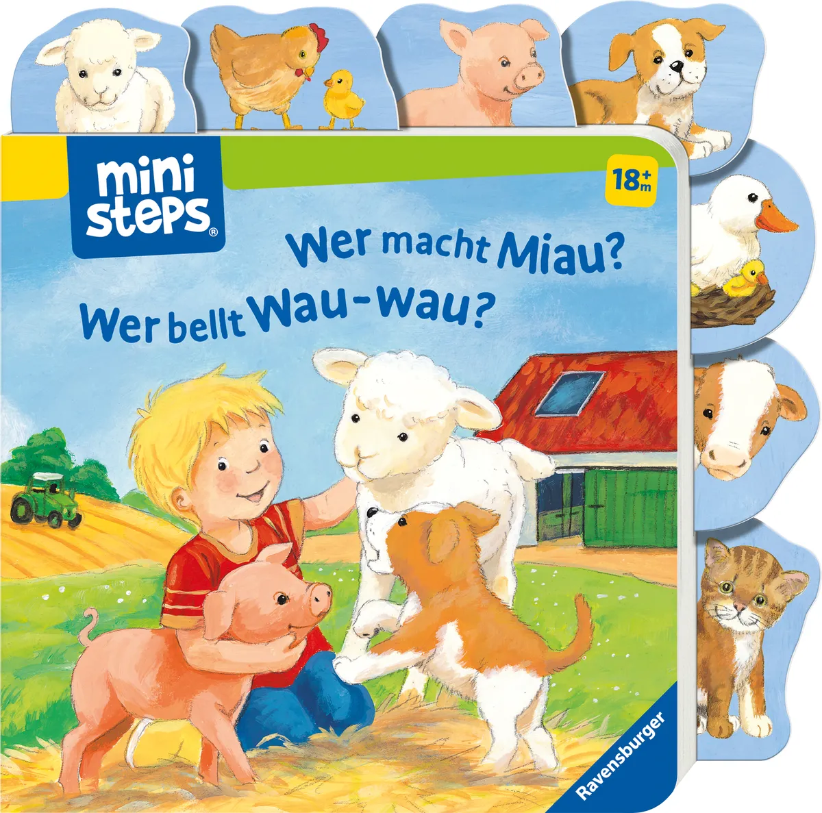 Wer macht miau? Wer bellt wau-wau?