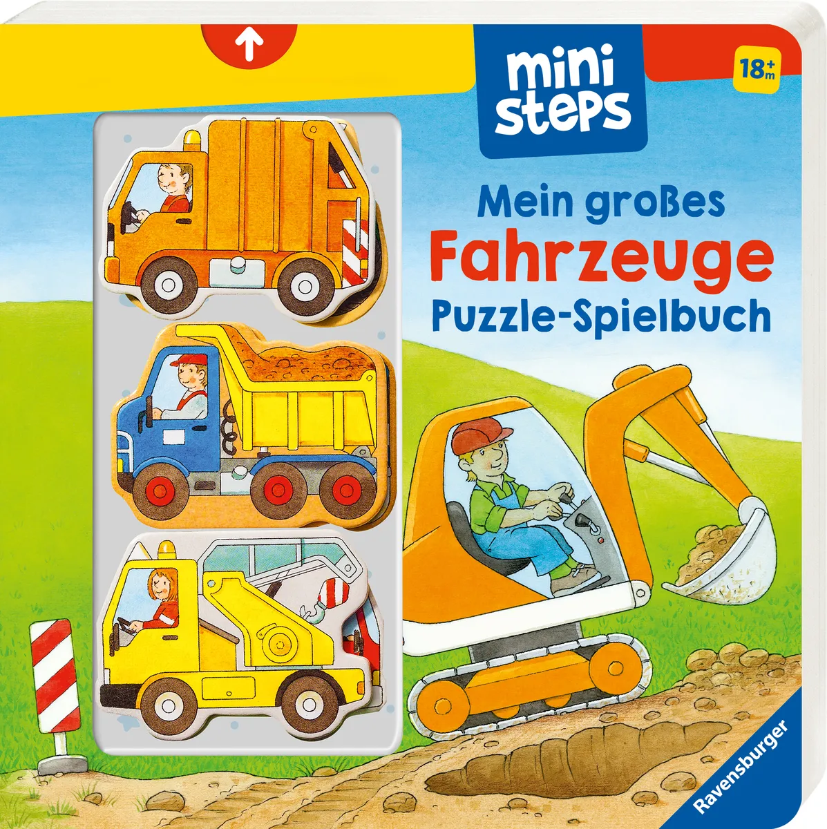 Mein großes Fahrzeuge Puzzle-Spielbuch